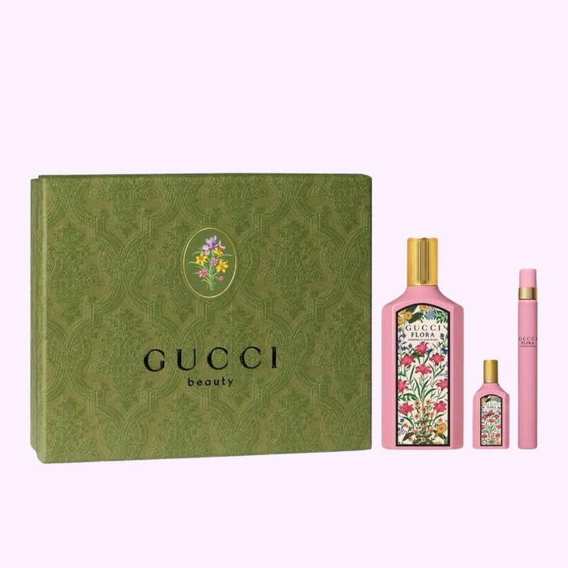 Gucci Flora Gorgeous Gardenia 3PC Gift Set For Women