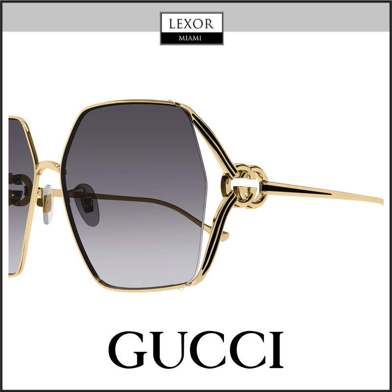 Gucci GG1322SA-001 64 Gafas de sol MUJER METAL