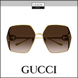 Gucci GG1322SA-002 64 Sunglass WOMAN METAL