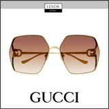 Gucci GG1322SA-004 64 Sunglass WOMAN METAL