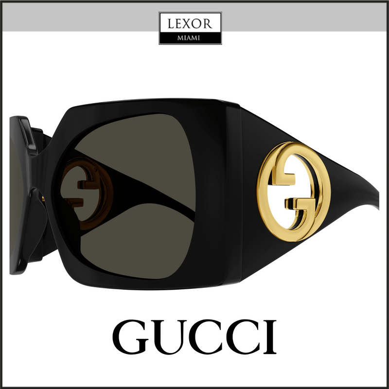 Gucci GG1255S-001 64 Sunglass WOMAN RECYCLED A