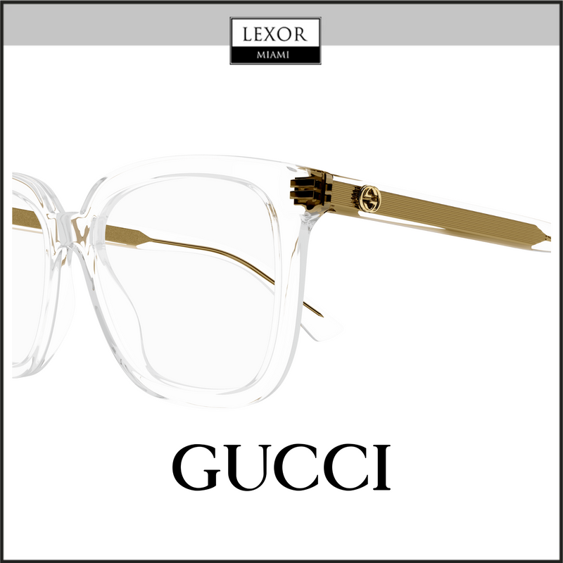 Gucci GG1319O-003 53 Optical Frame WOMAN RECYC