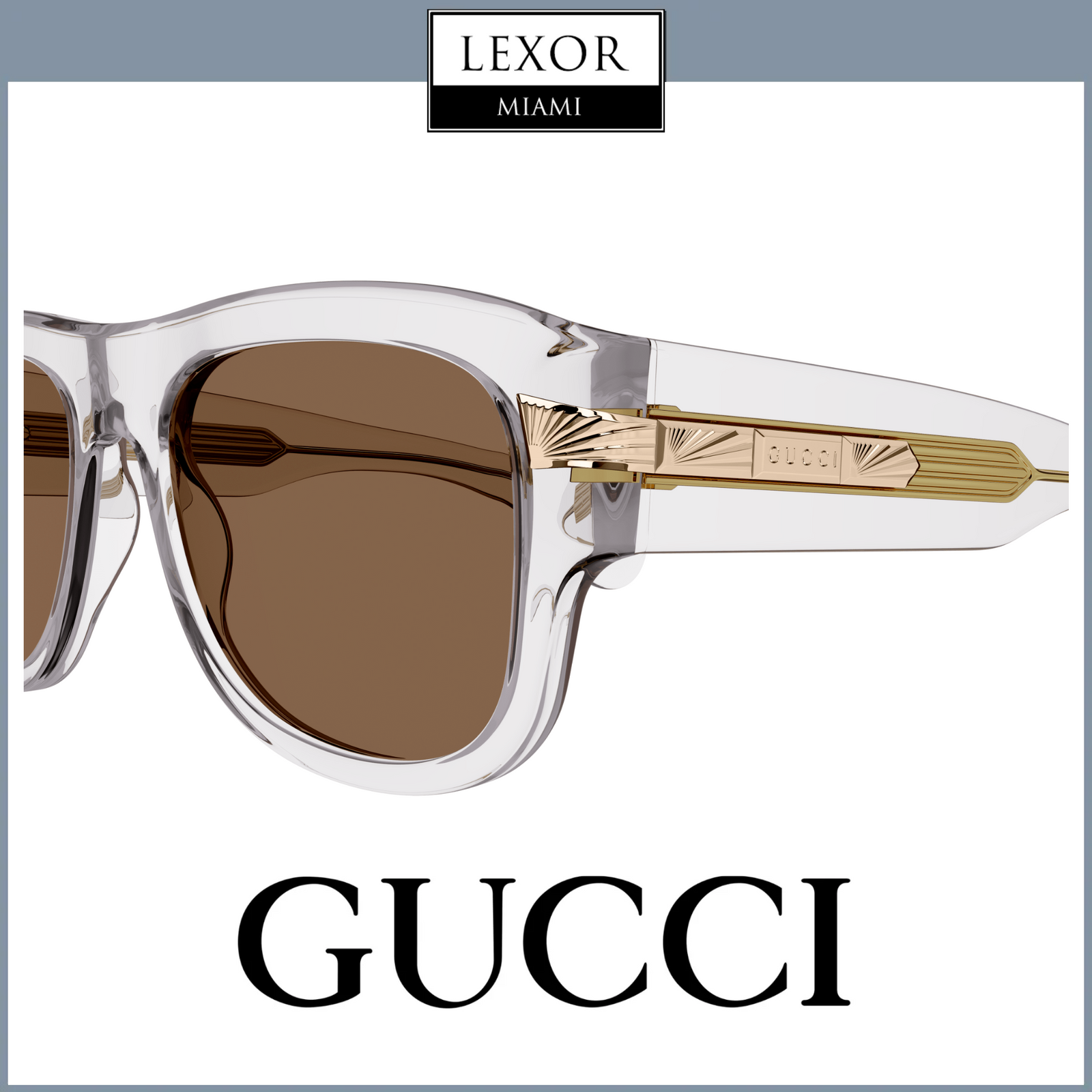GUCCI ベゼル10個 Gucci-Sunglass-GG1517S-004-54-