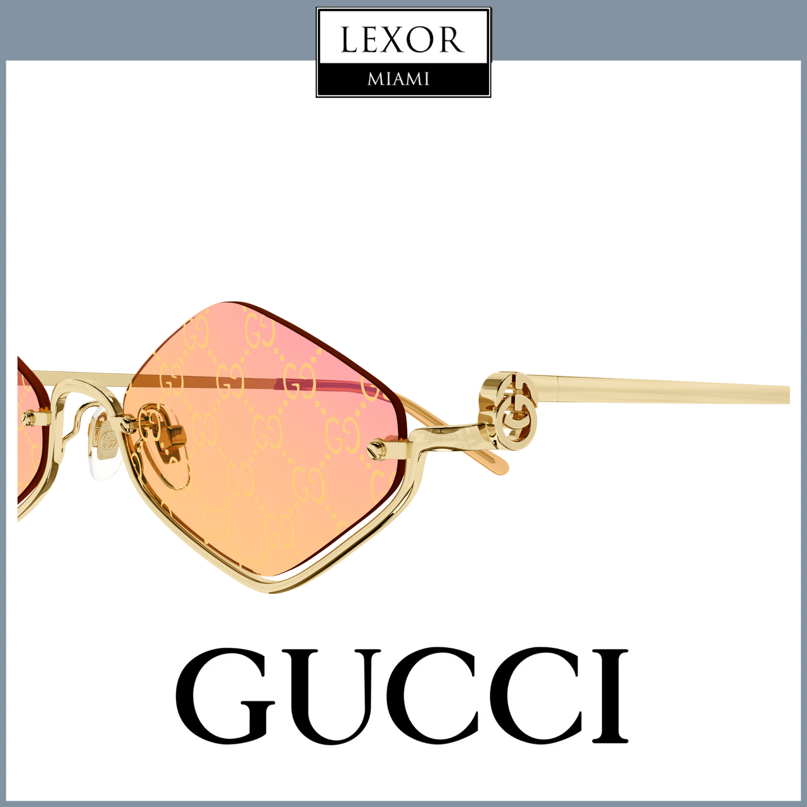 Gucci Sunglass GG1604S-004 53 Upc 889652469256 – Lexor Miami