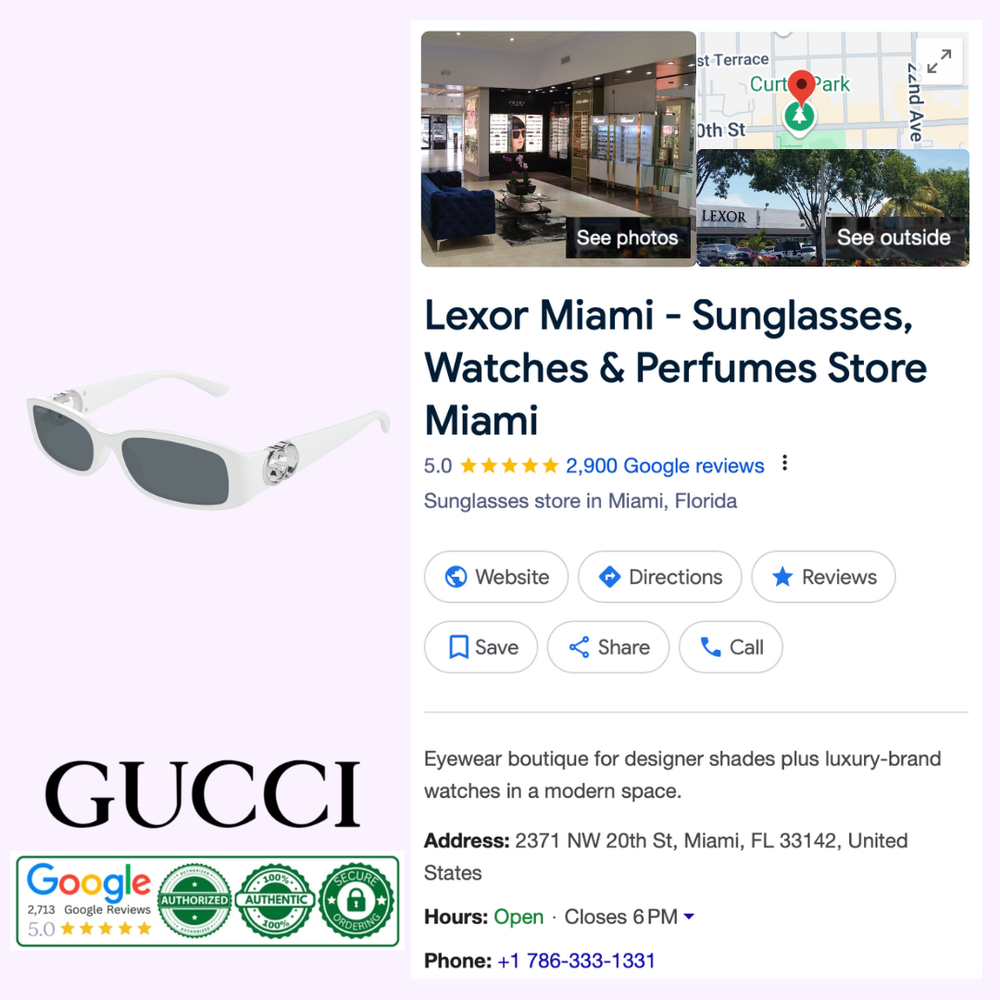 Gucci Sunglass GG1661S-003 54 Women Upc 889652494890 – Lexor Miami