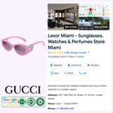 Gucci Sunglass GG1691S-003 54 Upc 889652498980