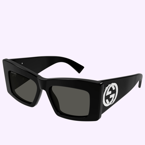 GUCCI GG柄 ロイターロッキング ブラック サンバイザー Gucci Sunglasses GG1842S-001 53 – Lexor Miami