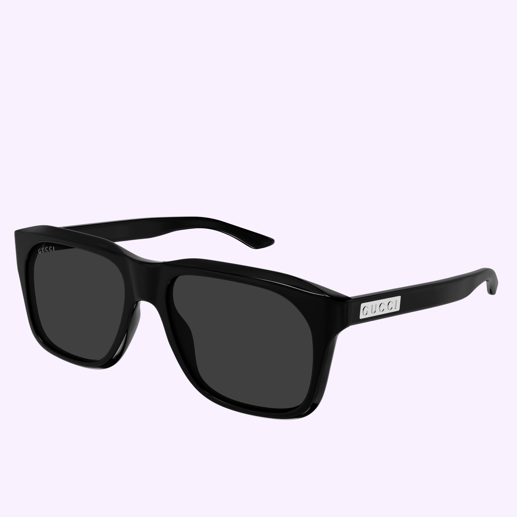 Angle View Gucci Sunglasses GG2077S-001 55
