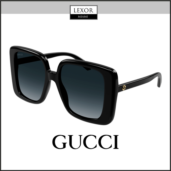 Gucci GG1314S-001 55 Sunglass WOMAN RECYCLED