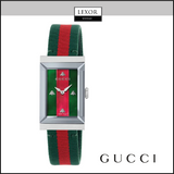 Gucci YA147404 G-Frame Nylon Strap Women Watches