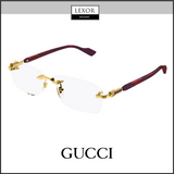 Gucci GG1221O-003 56 Optical Frame MAN METAL