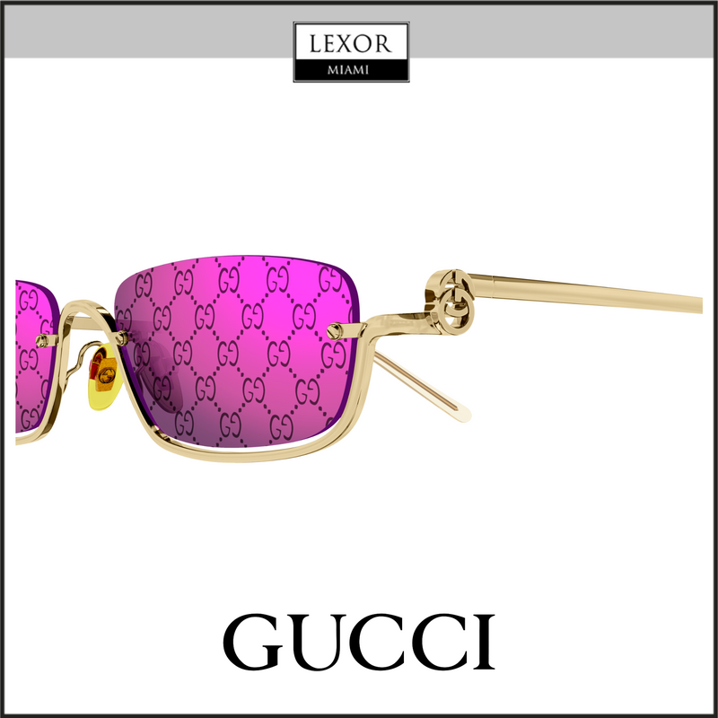 Gucci GG1278S-005 55 Sunglass UNISEX METAL