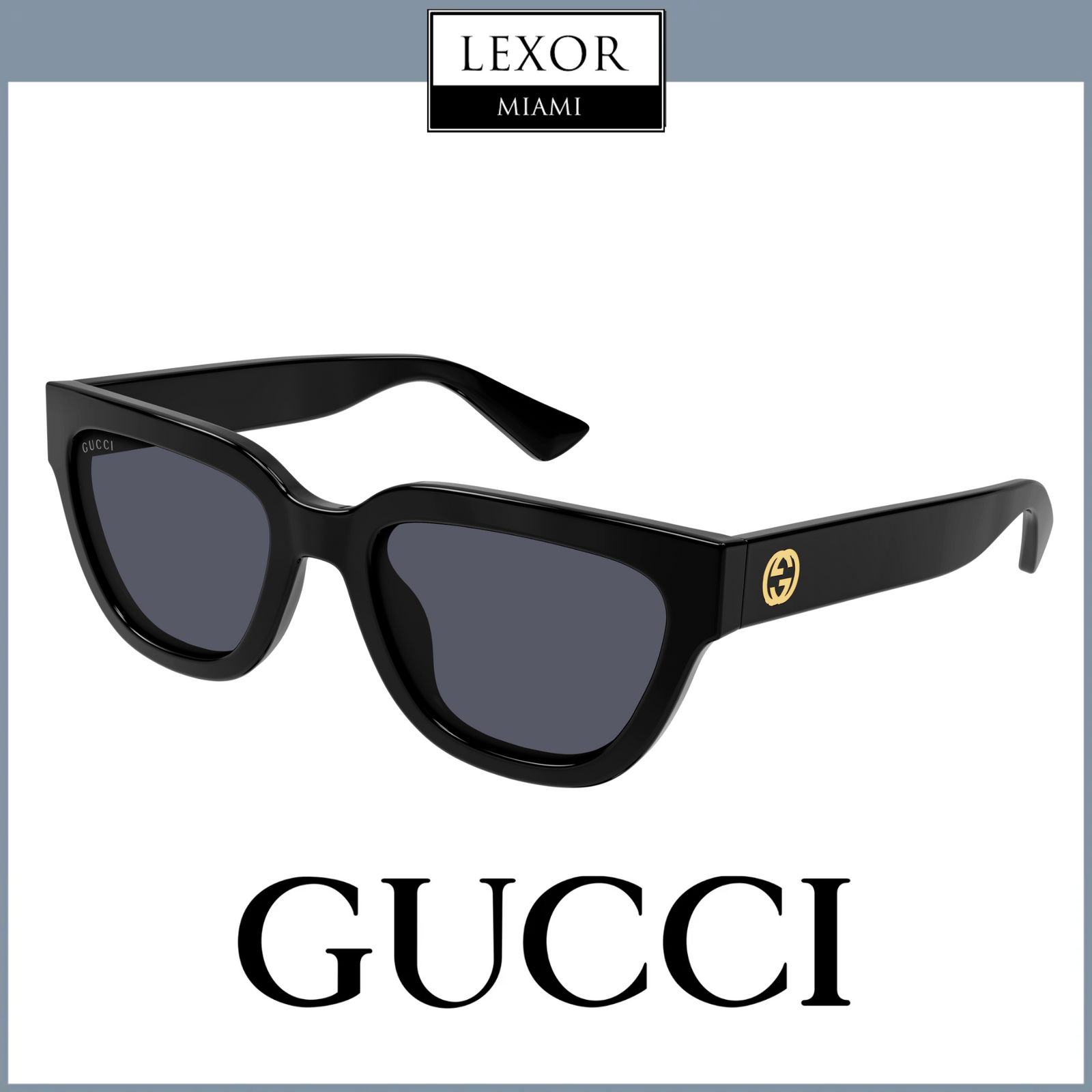 Gucci Sunglass GG1578S 001 54 WOMAN UPC 889652468907 Lexor Miami