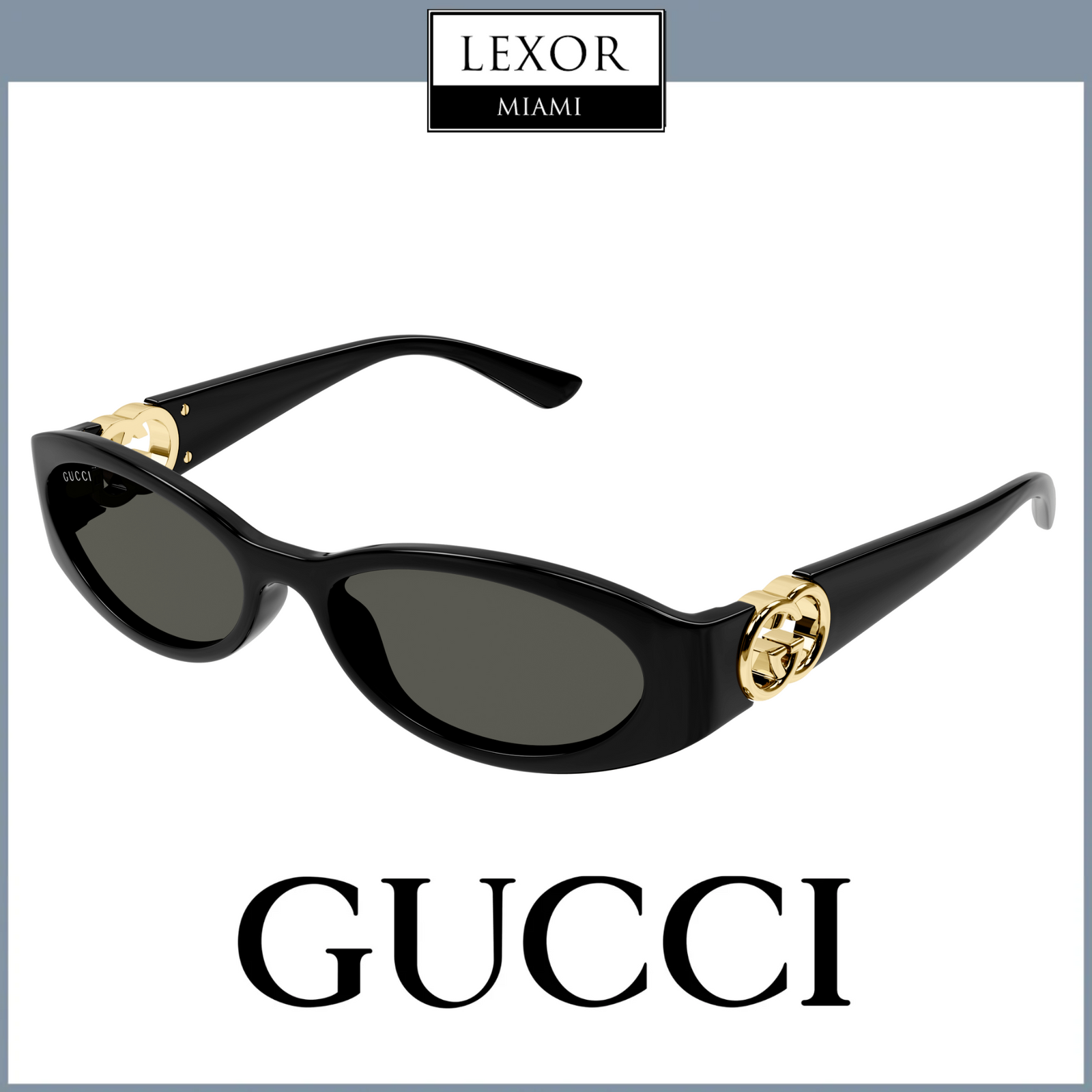Gucci Sunglass GG1660S-001 54 WOMAN UPC 889652494821 – Lexor Miami