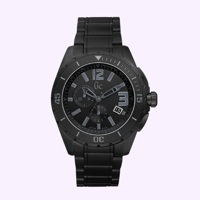 Gues X76010G2S GC Sport Class XXL Blackout Ceramic Men Watches