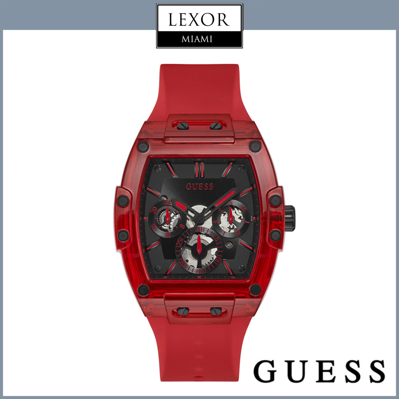Guess GW0203G5 Silicone Matte Men display picture 2