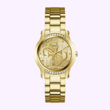 Guess Watches Ladies Gold Tone Analog Watch GW0861L2 upc 091661560422