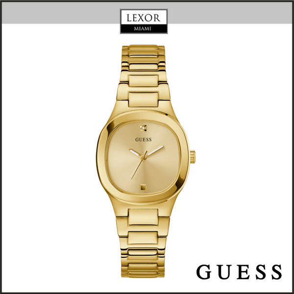 Relógio feminino Guess GW0615L2 EVE em aço inoxidável com tom dourado