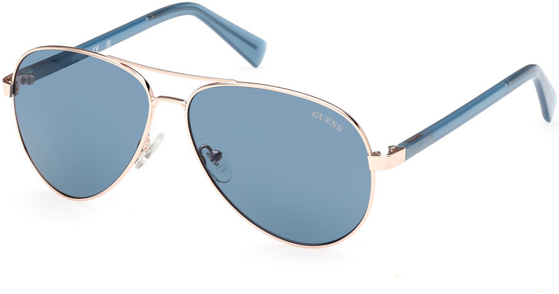 Guess GU8279 58 08N Unisex Metal Sunglasses