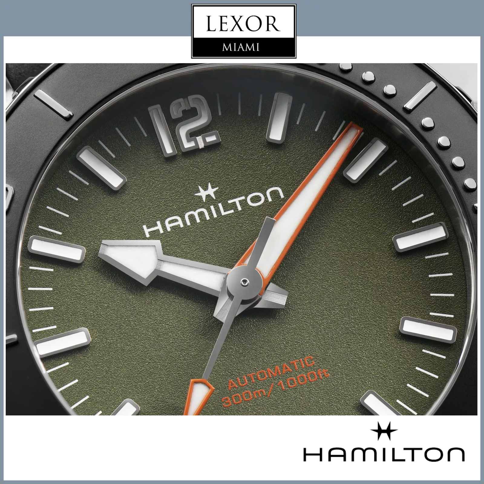 Relojes para hombre Hamilton Khaki Navy H77455360 – Lexor Miami