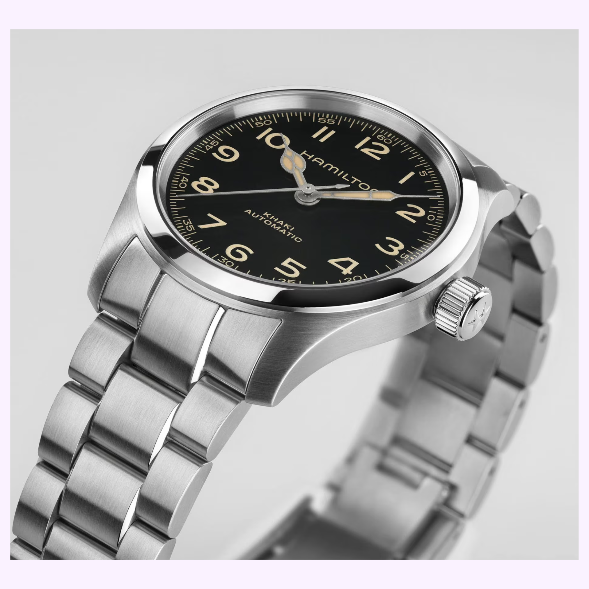 Hamilton H70405130 Khaki Field Murph 38mm Automatic Men Watch – Lexor Miami