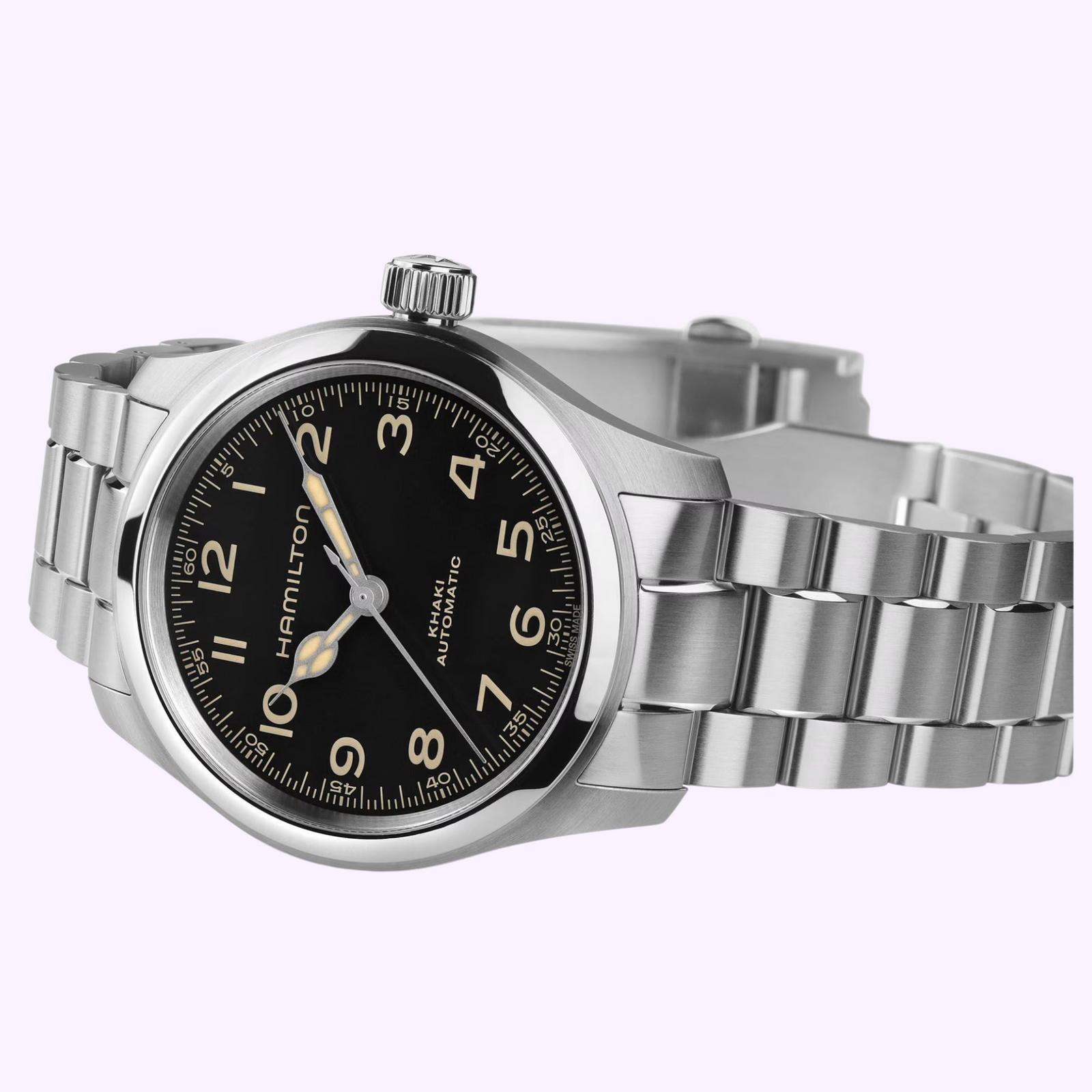 HATEgrsFxxx専用HAMILTON Murph Khaki Field Murph 38mm - Dial color:Black - H70405730 | Hamilton Watch