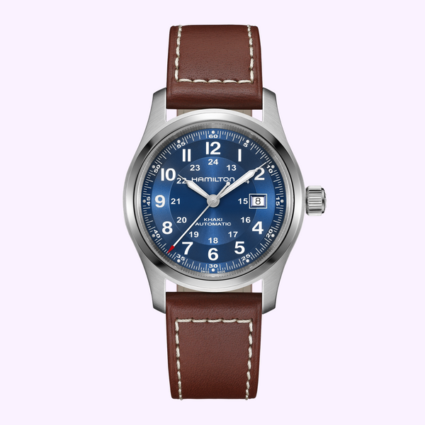 Hamilton H70605540 Khaki Field Auto 42mm Men Watch Upc:7630458805693
