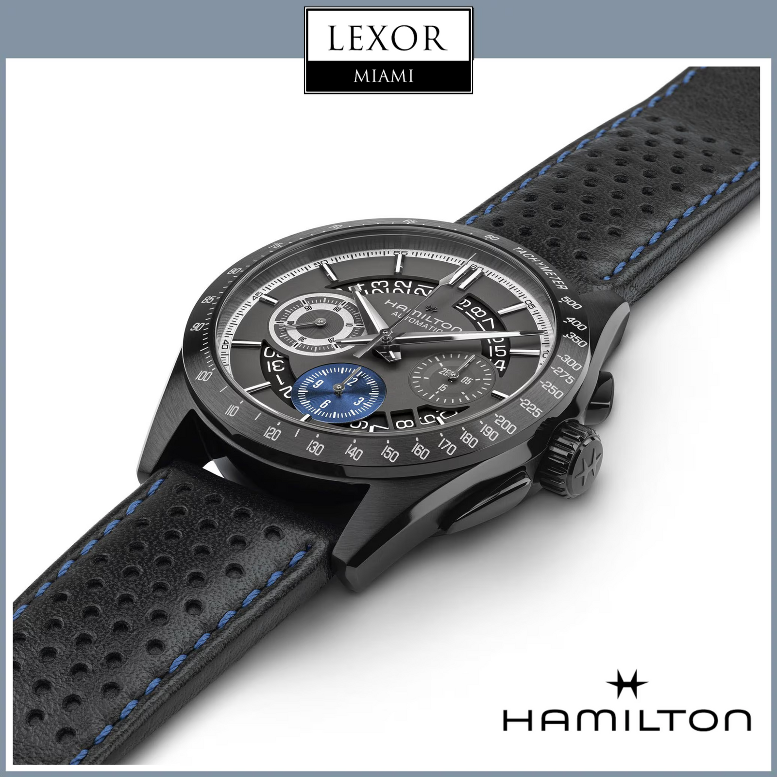 Hamilton Jazzmaster Performer Autochrono 42mm H36646780 – Lexor Miami