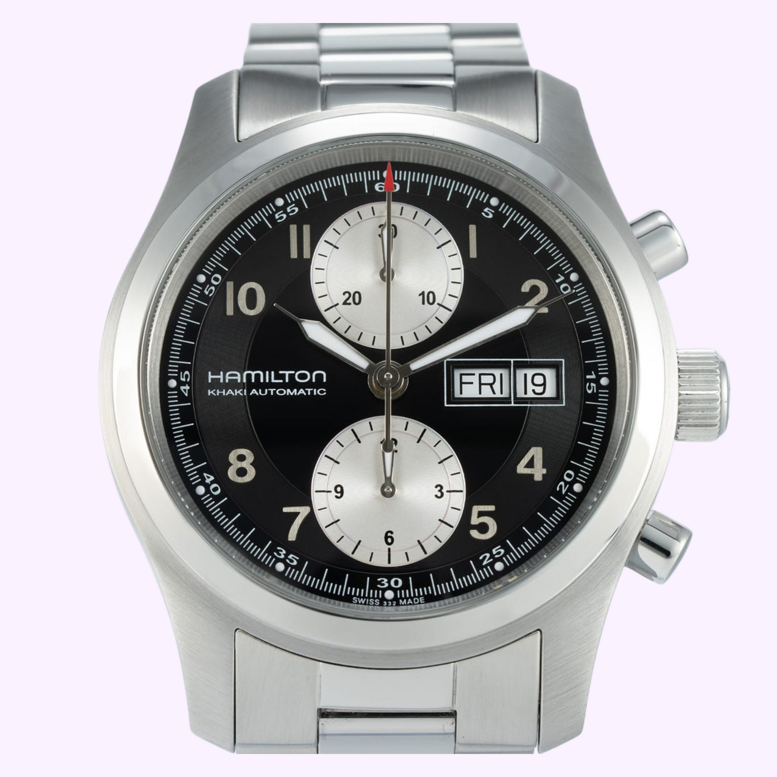 Yona　良品・稼働】ハミルトン Hamilton Hamilton Khaki Field Chronograph Auto Men Watch H71566133 – Lexor
