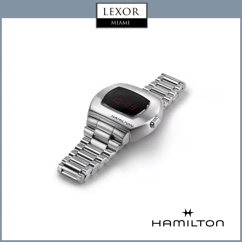 Hamilton American Classic PSR Digital Quartz Men Watch H52414130 Hamilton American Classic PSR Digital Quartz Men Watch H52414130