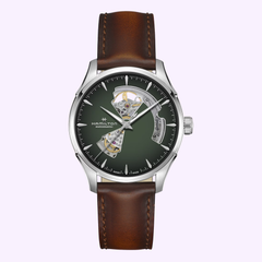 Front View Hamilton Watches Jazzmaster Open Heart Auto H32675560