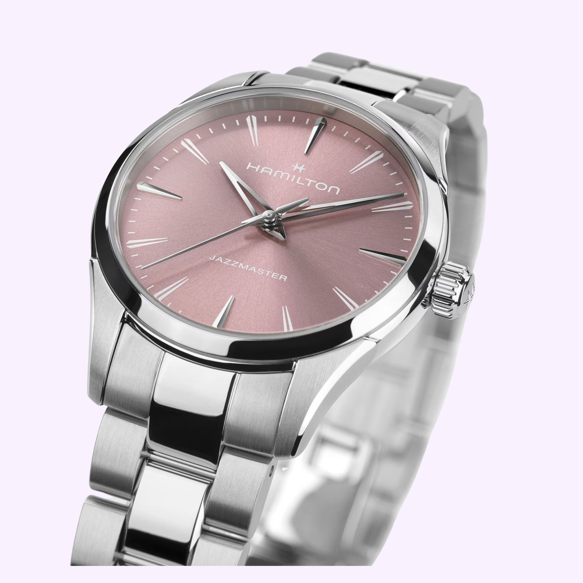 Angle View Hamilton Watches Jazzmaster Quartz 32 mm H32301171