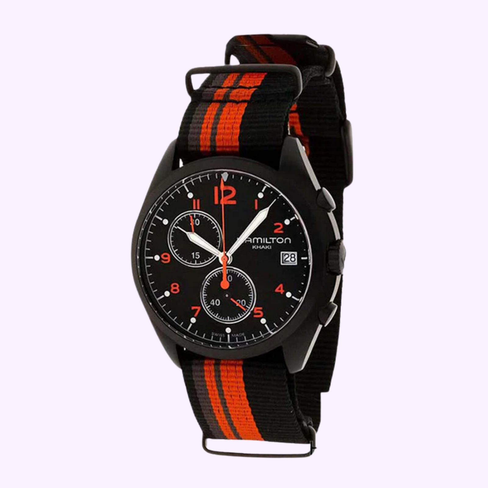 Hamilton Khaki Aviation Pilot Pioneer Chrono Quartz 41 mm Men
