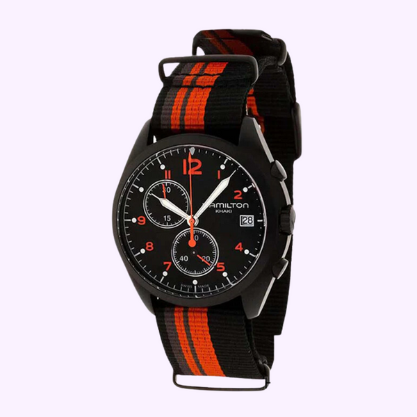 Hamilton Khaki Aviation Pilot Pioneer Chrono Quartz 41 mm Men