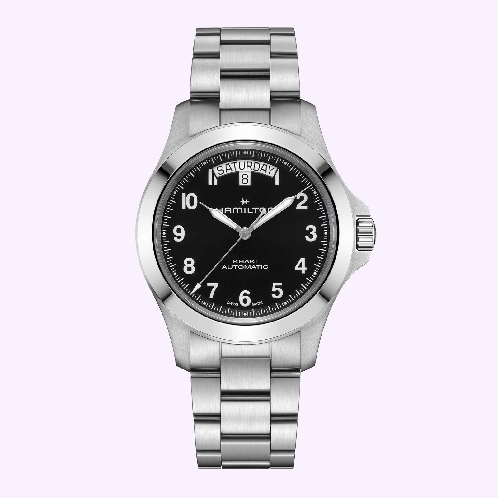 Hamilton Watches Khaki Field King Day-Date 40mm H64475131 – Lexor Hamilton Watches Khaki Field King Day-Date 40mm H64475131 – Lexor