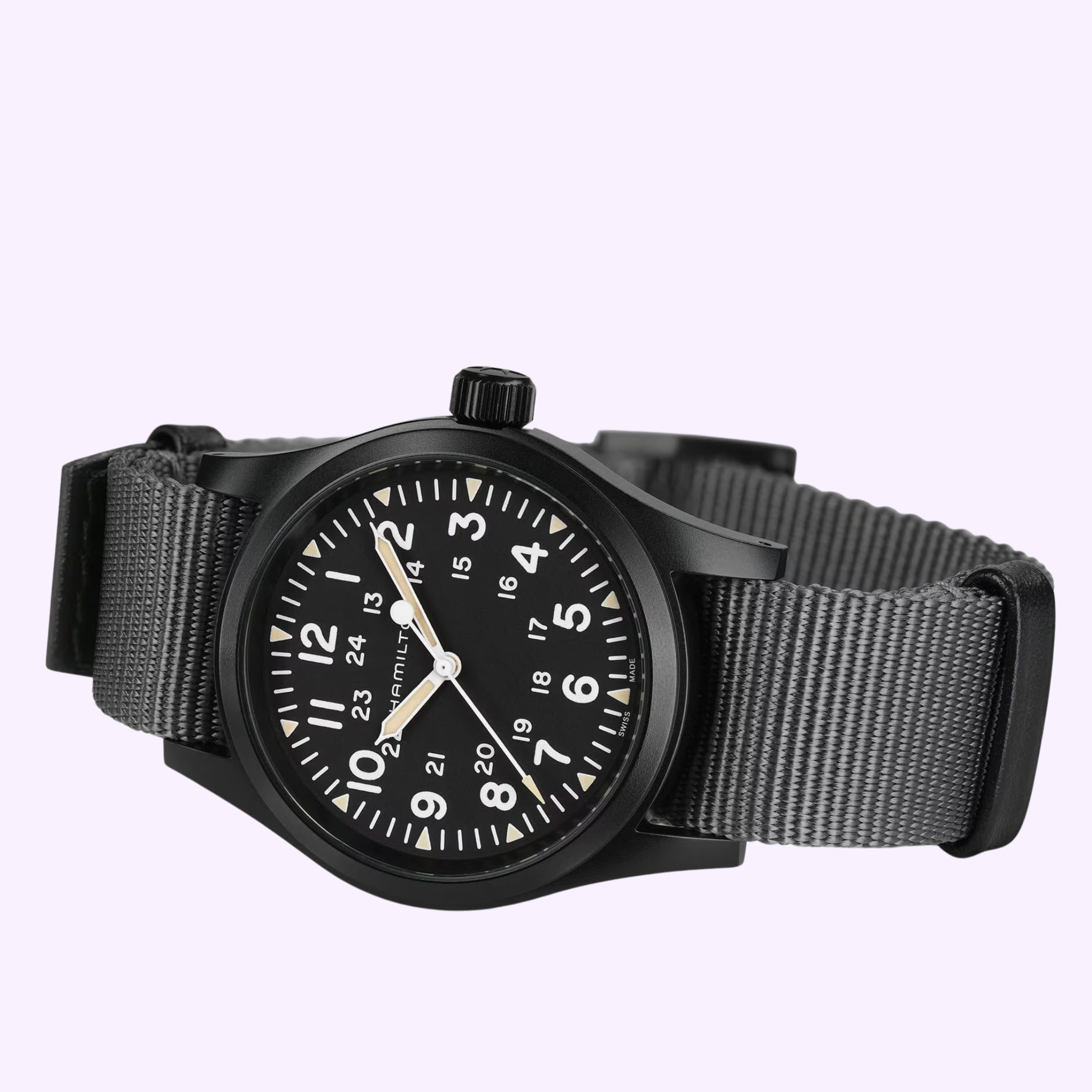 Front View 3 Hamilton Watches Khaki Field Mechanical H69409930