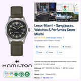 Reloj automático de titanio para hombre Hamilton Khaki Field H70205830