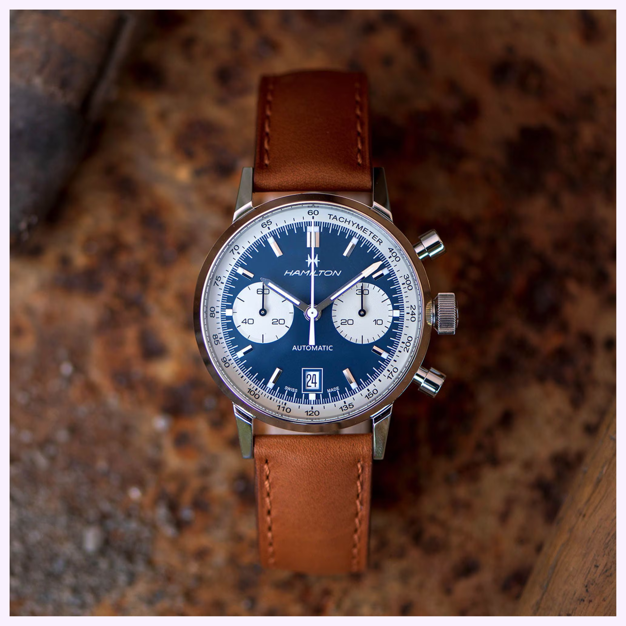 Photo View 2 Hamilton watches  American Classic Intra-Matic Auto Chrono H38416541