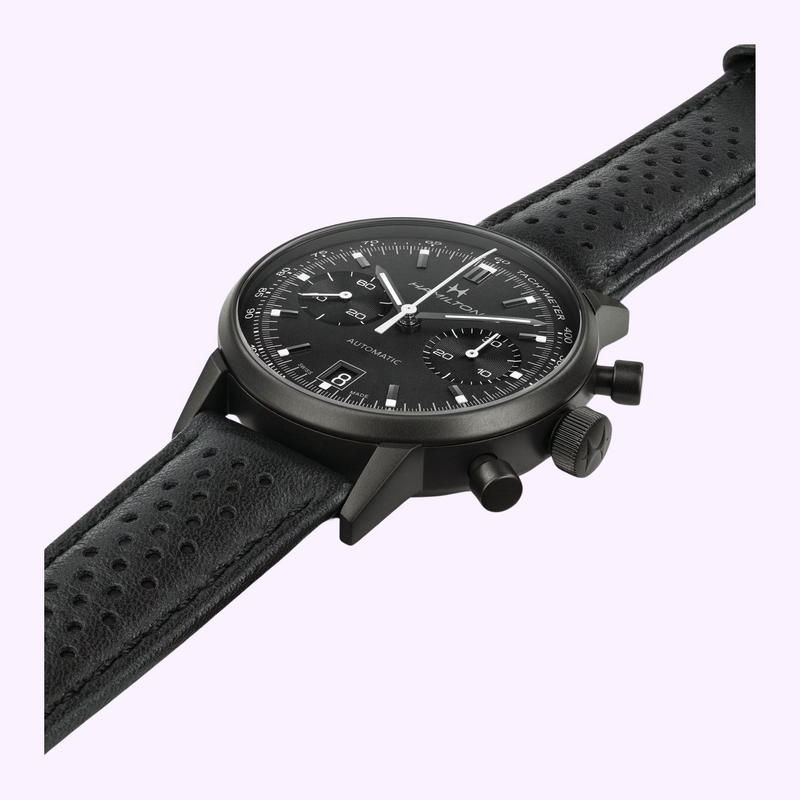 Hamilton watches American Classic Intra-matic Auto chrono H38446730  Upc: 7630458804948