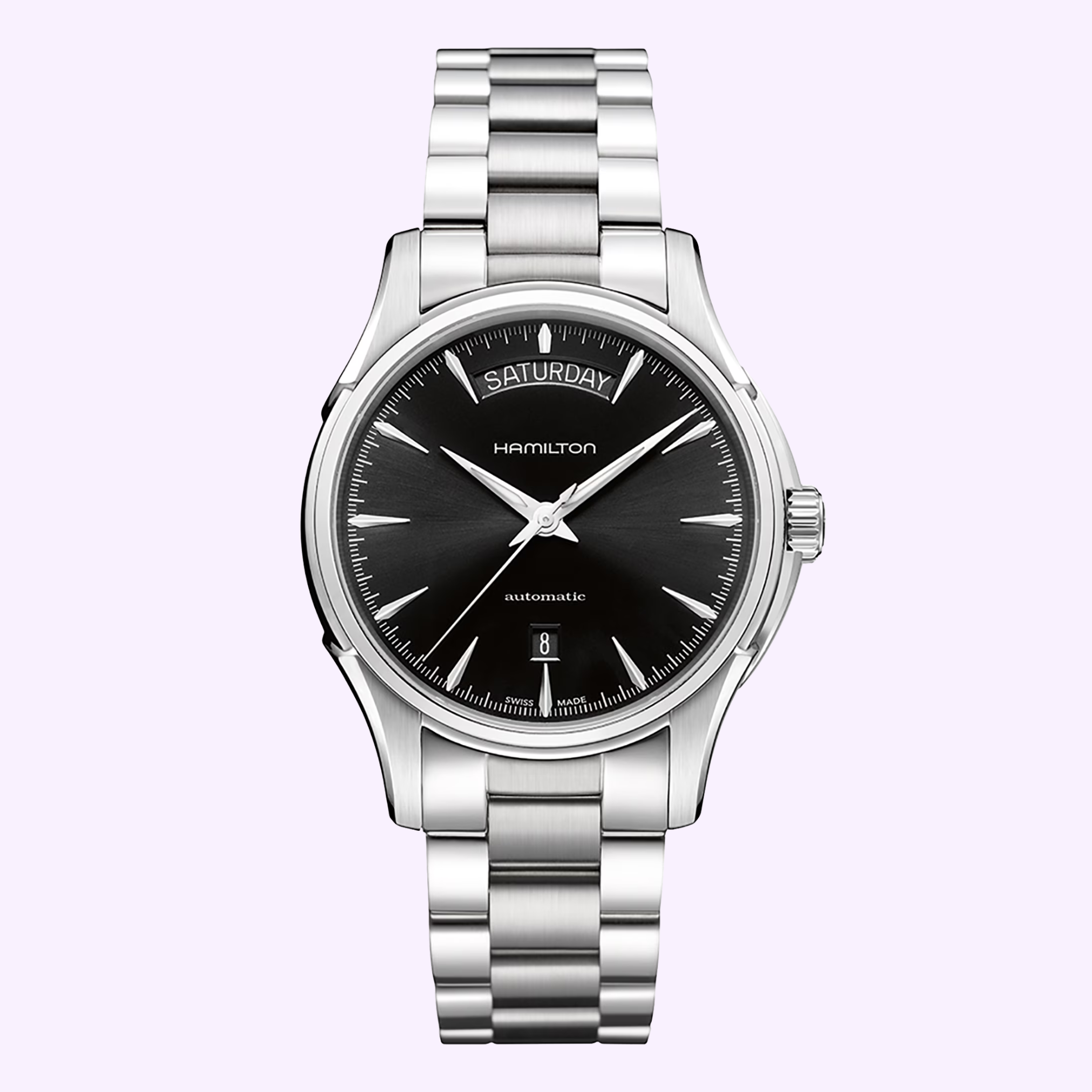 Front View Hamilton Watches Jazzmaster Day Date Auto H32505131
