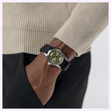 On Model View Hamilton watches Khaki Field Auto 38mm H70455960