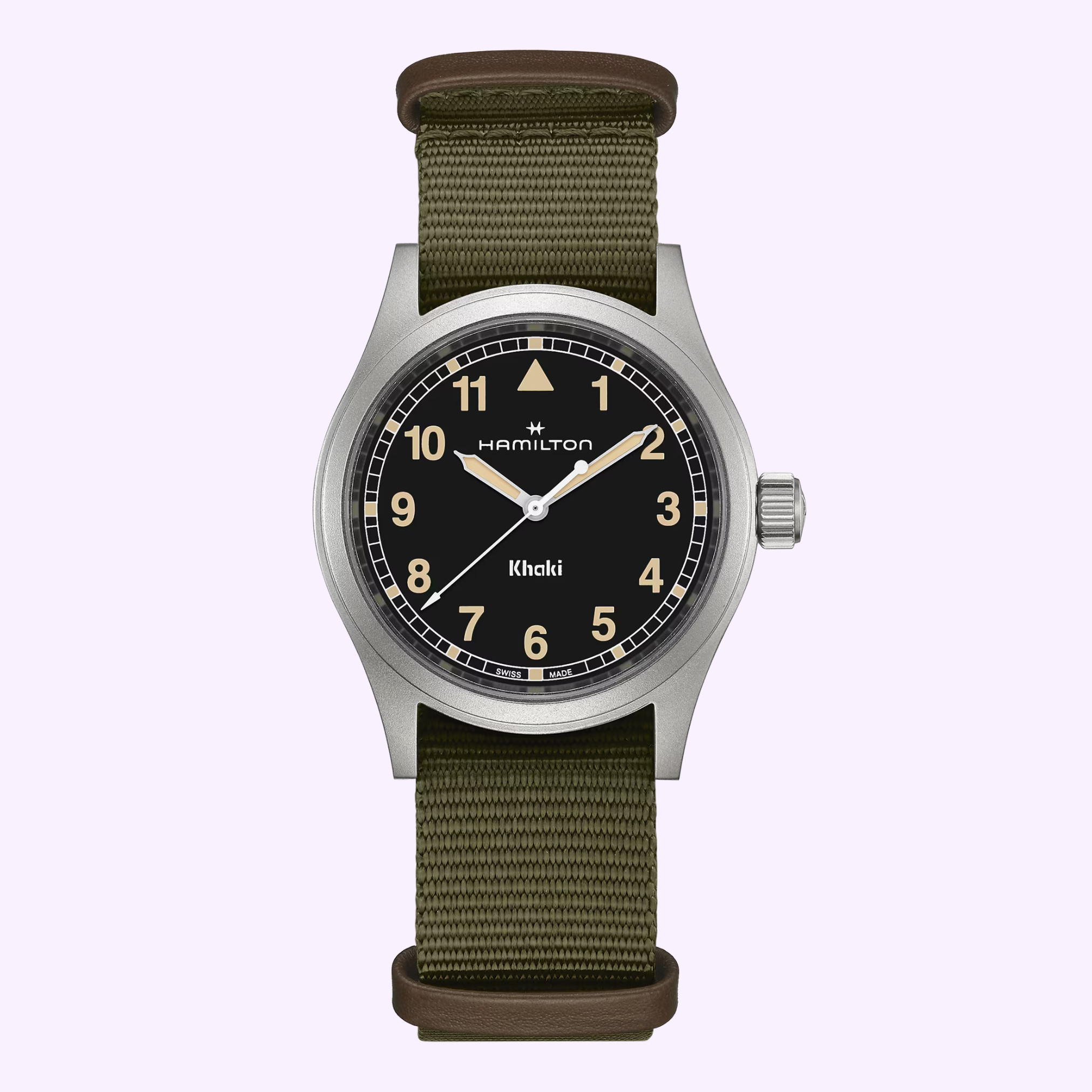 Front View Hamilton watches Khaki Field Quartz 38mm H69401930