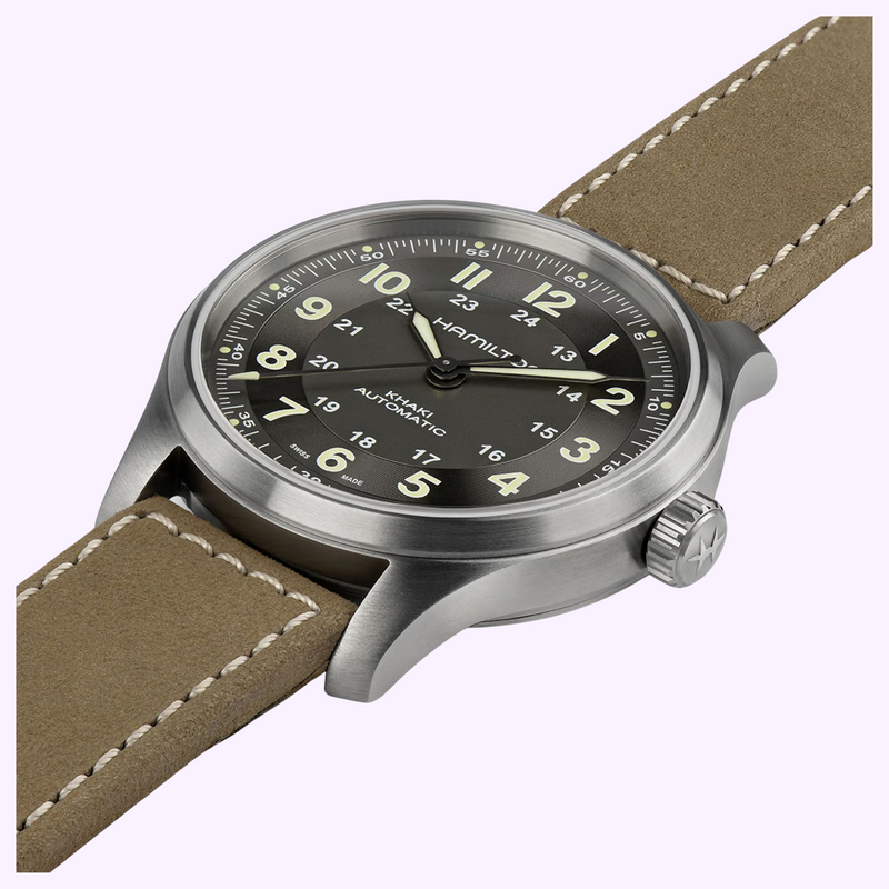 Hamilton watches Khaki Field Titanium Auto H70545550