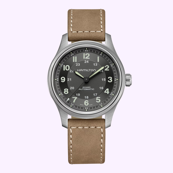Hamilton watches Khaki Field Titanium Auto H70545550