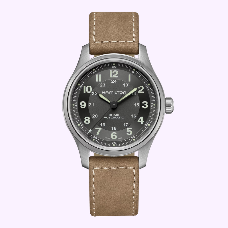 Hamilton watches Khaki Field Titanium Auto H70545550