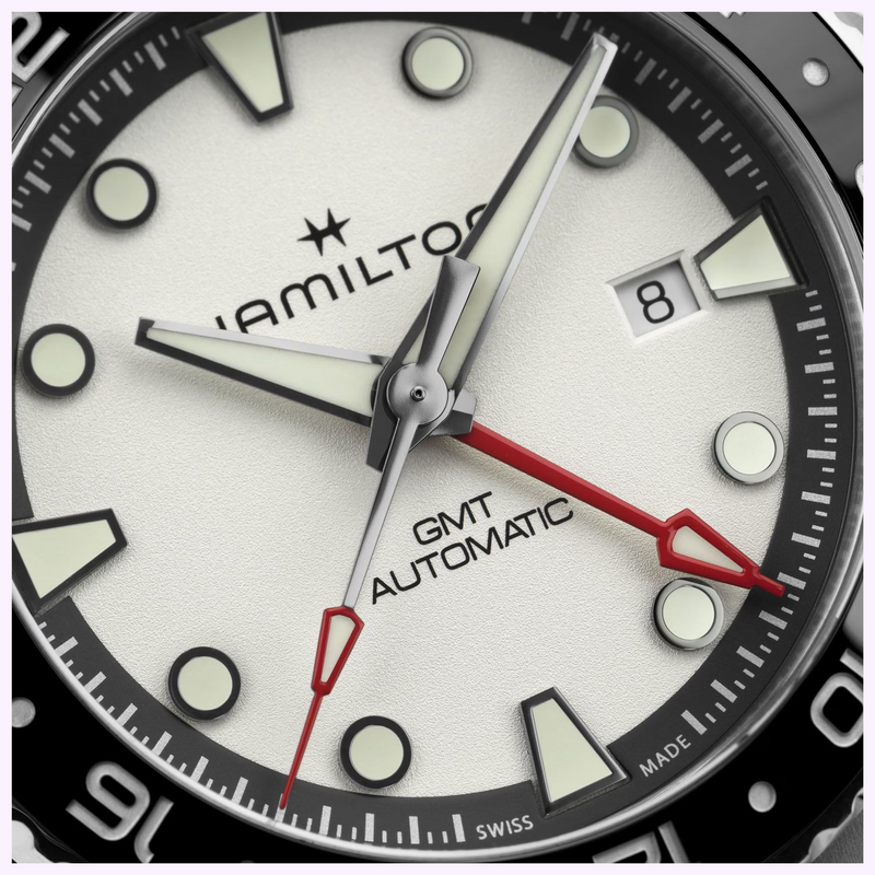 Hamilton watches Khaki Navy Scuba Automatic GMT 43mm H82555150