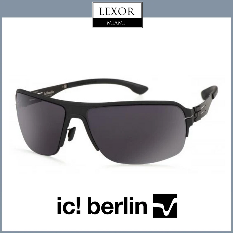 Ic Berlin Runway Black Unisex Sunglasses Lexor Miami