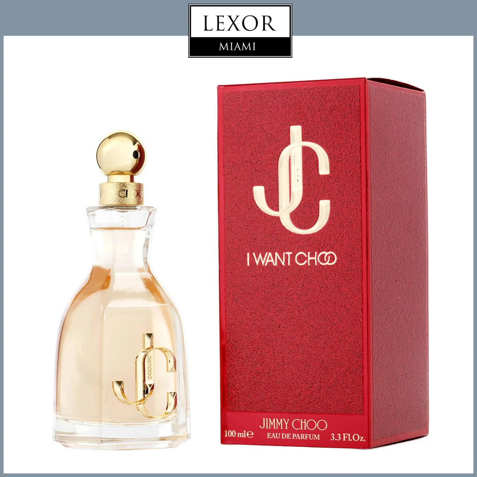 JIMMY CHOO I WANT CHOO 3.4oz W EDP SP – Lexor Miami