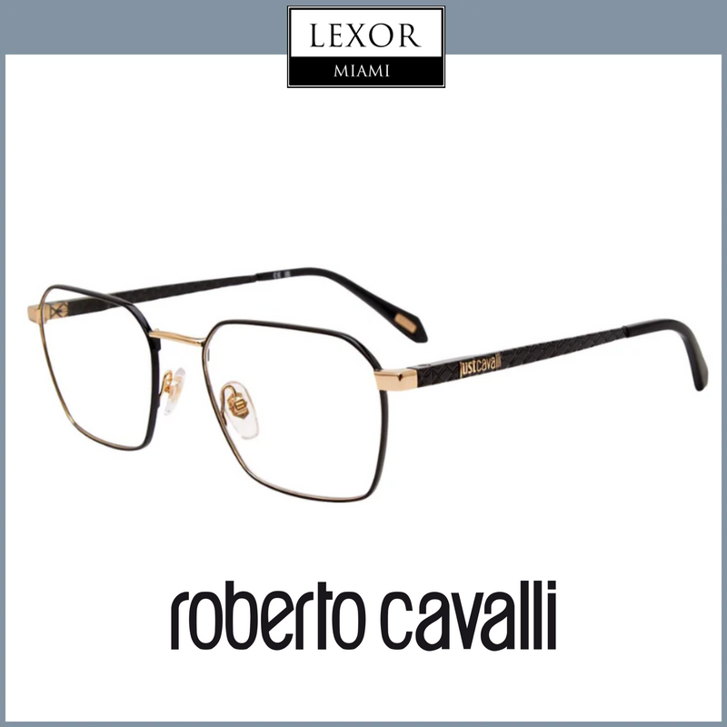 JUST CAVALLI ROSE GOLD W/BLACK OPTICAL FEM