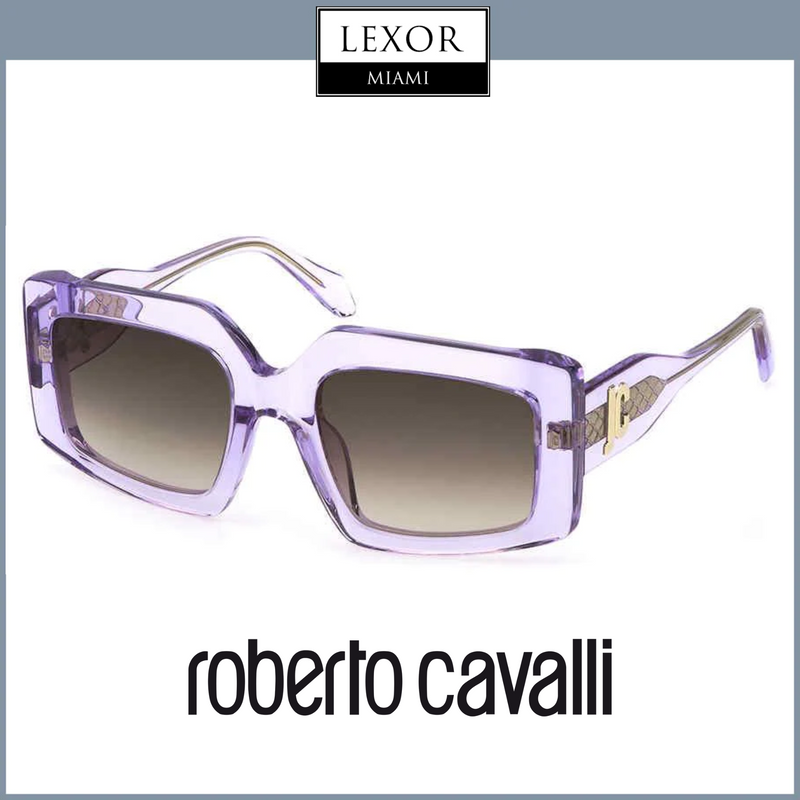 JUST CAVALLI TRANSP.VIOLET -06S FEM ÓPTICO